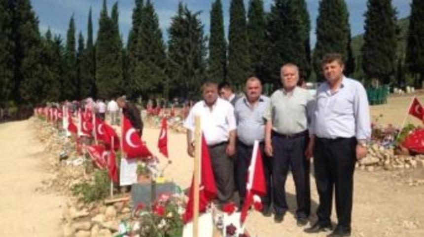 Selendili Başkanlar Soma&rsquo;yı Ziyaret Etti