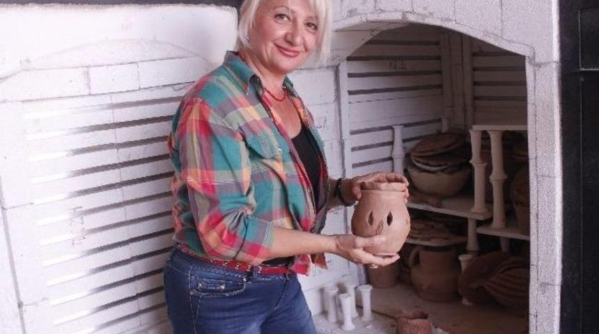 Sel&ccedil;uk'ta &Ccedil;ydd'den Seramik Kursu