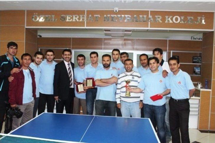 Gazeteciler Masa Tenisi Turnuvasıyla Stres Attı G3