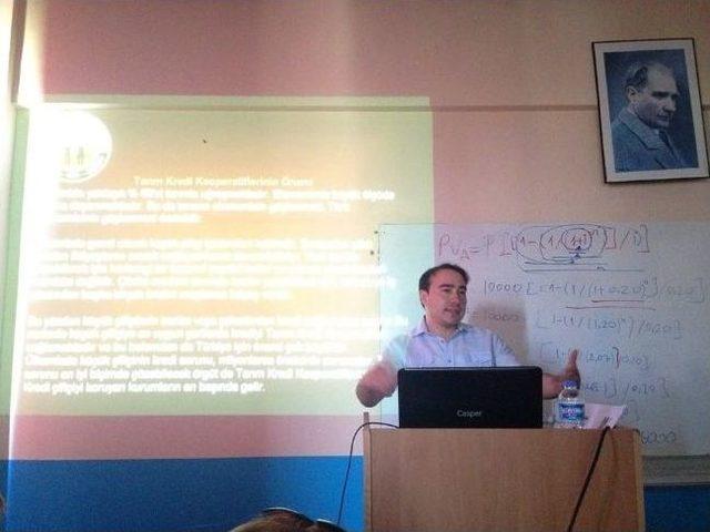 Mezun Olduğu Okuldaki Meslektaşlarına Ders Verdi 1