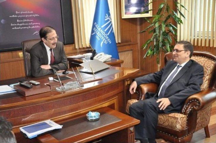 Taşkesenlioğlu’ndan Başkan Bulutlar’a Ziyaret G1