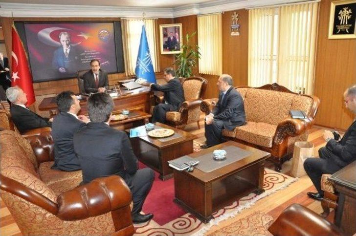 Taşkesenlioğlu’ndan Başkan Bulutlar’a Ziyaret G5