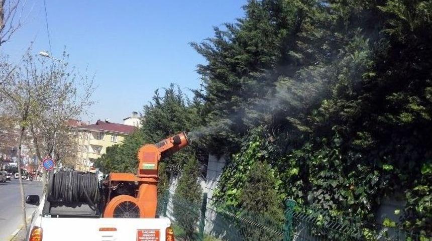 Bağcılar&rsquo;da Kemirgen Ve Haşerelere Karşı İla&ccedil;lama Devam Ediyor