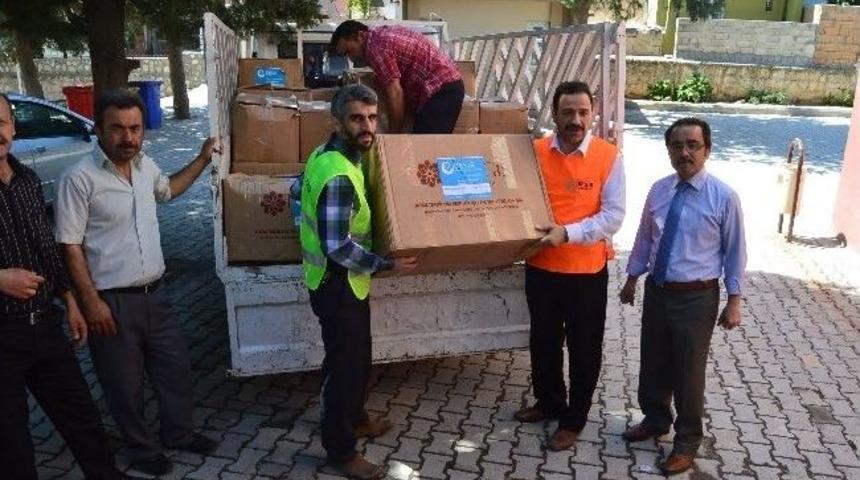 Beşir Derneğinden Besni İmam Hatip Ortaokulu'na Yardım