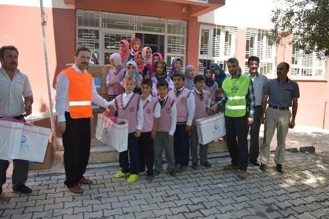 Beşir Derneğinden Besni İmam Hatip Ortaokulu'na Yardım