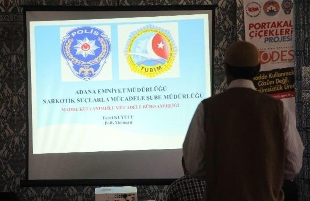 Polisten Camide Uyuşturucu Vaazı