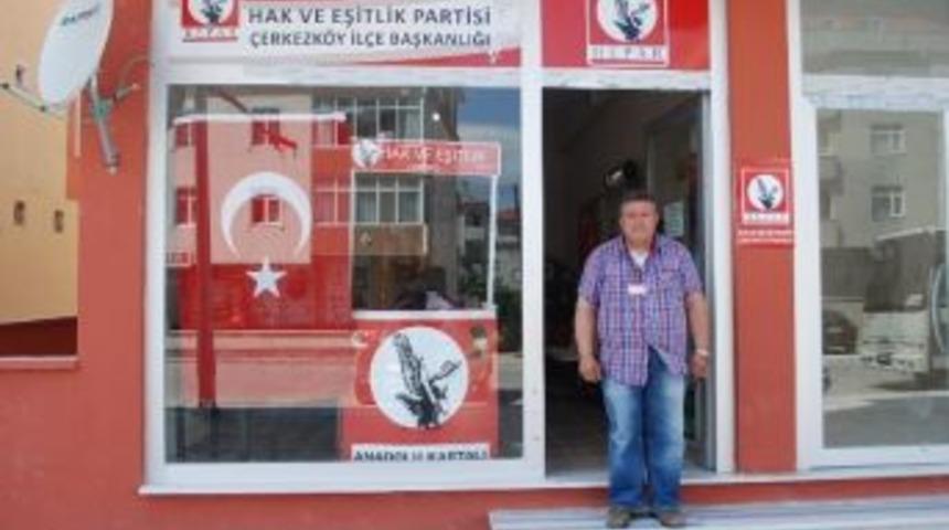 Hepar &Ccedil;erkezk&ouml;y İl&ccedil;e Başkanlığı Hizmet Binasını Değiştirdi
