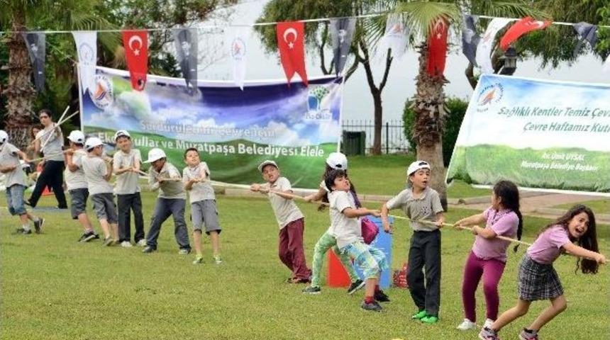 &Ccedil;ocuklar &Ccedil;evre Şenliği&rsquo;nde Buluştu