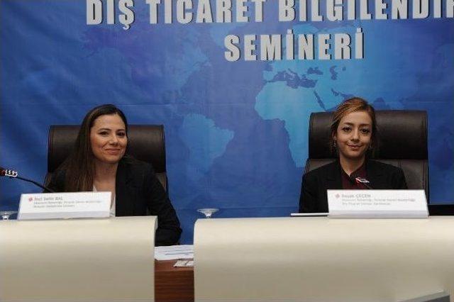 Eto Üyelerine “dış Ticaret” Semineri