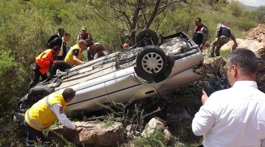 Sivas'ta Trafik Kazası: 1 Yaralı