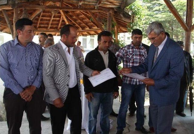 Diplomalı &Ccedil;obanlar Sertifikalarını Aldı 3