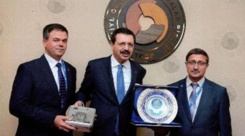 Didim Ticaret Odası'ndan Tobb Genel Kurulu Öncesi Hisacıklıoğlu’na Ziyaret