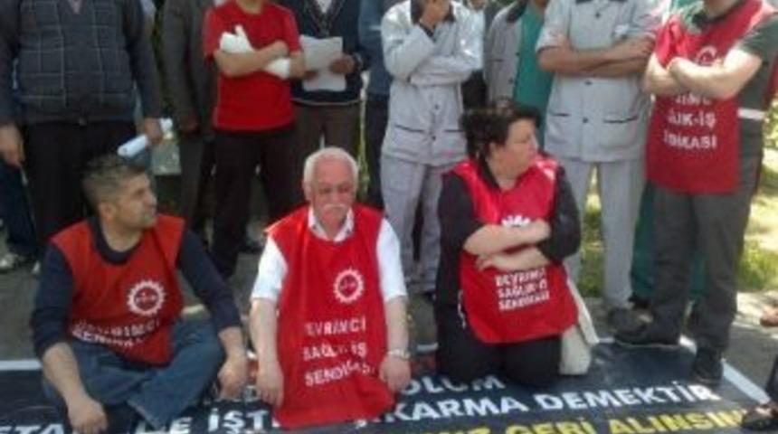 Şevket Yılmaz Hastanesi'nde Arbedeyle Biten Eylem Sakin Devam Ediyor