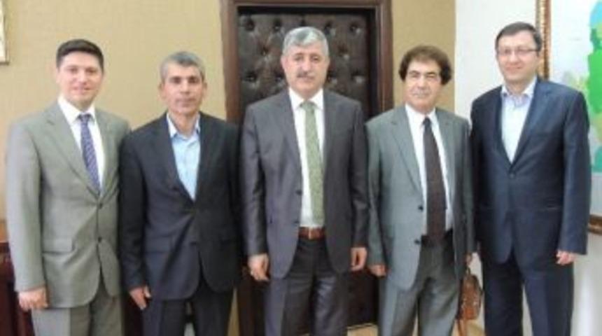 Masiad Ve Makine M&uuml;hendisleri Odası Y&ouml;neticilerinden Başkan Uğur Polat&rsquo;a Ziyaret