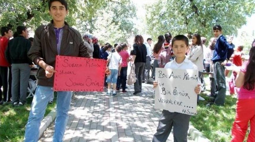 &Ouml;ğrencilerden Soma İ&ccedil;in Kermes