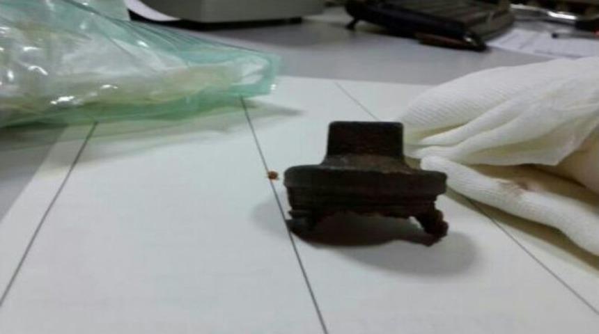 Okmeydanı'nda &Ouml;len Vatandaşın Başından Su Borusu Par&ccedil;ası &Ccedil;ıkartıldı