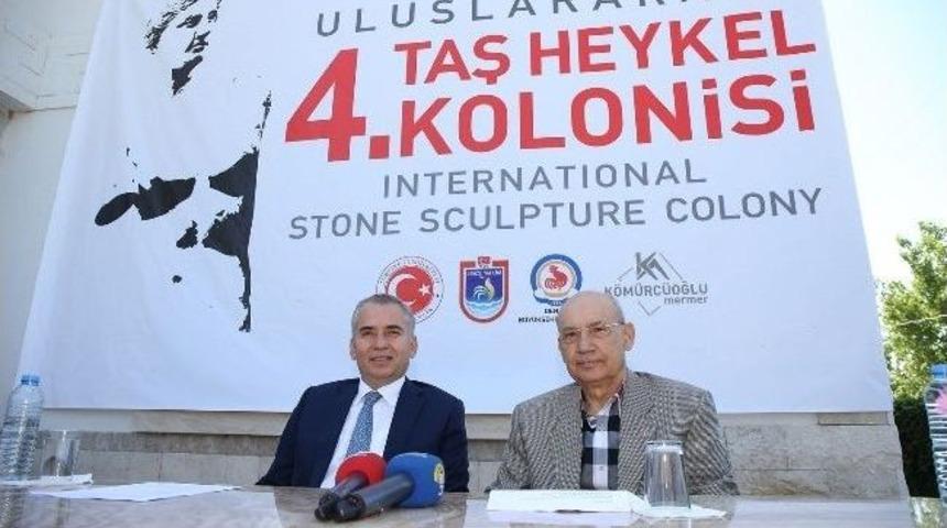 Denizli'de Taş Heykel Kolonisi Başlıyor