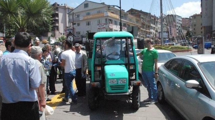 Tarım Aracı Tanıtımı Karakolluk Oldu