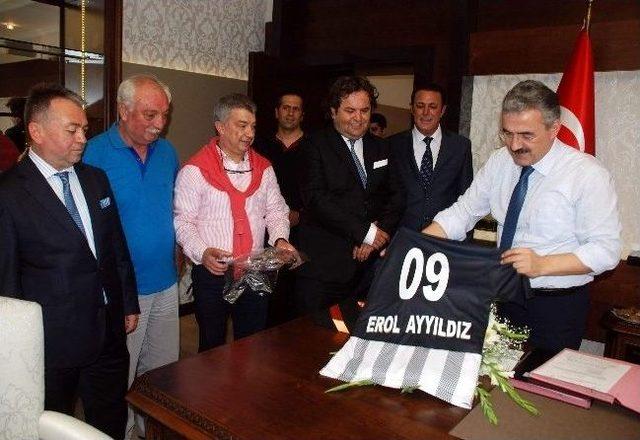 Aydınspor 1923'ün Yeni Yönetiminden Vali Ayyıldız’a Ziyaret