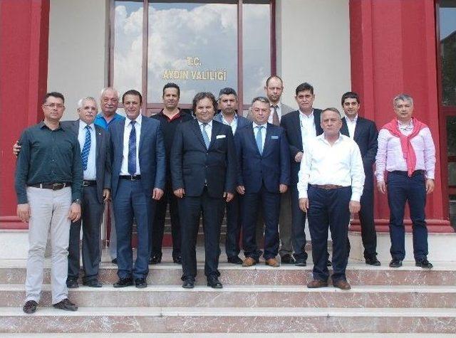 Aydınspor 1923'ün Yeni Yönetiminden Vali Ayyıldız’a Ziyaret