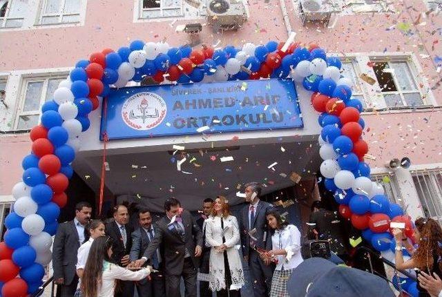 Siverek&rsquo;te Doksan Yıllık Okulun İsmi Değişti 2