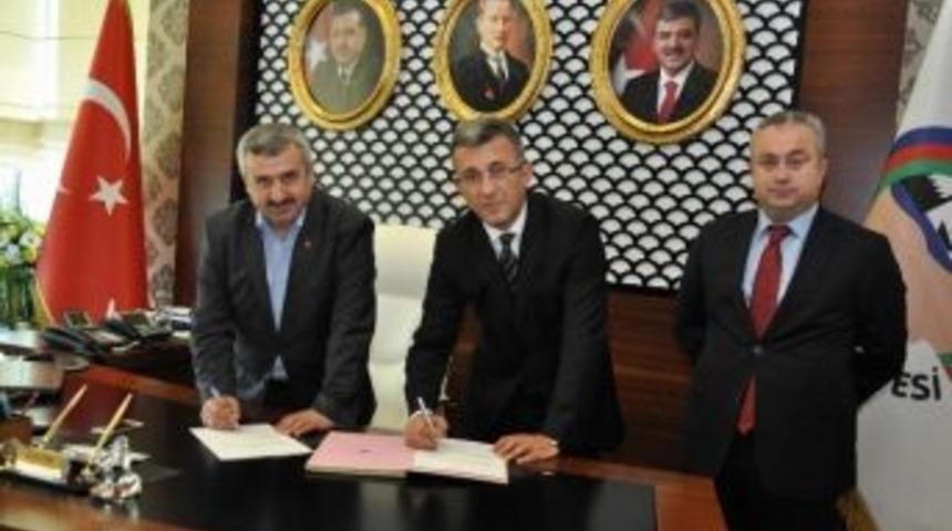 K&ouml;rfez Belediyesi Maaş Promosyon S&ouml;zleşmesi İmzalandı