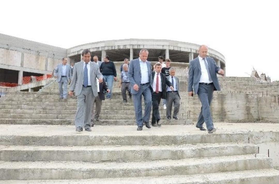 Başkan Mehmet Keleş &Ccedil;alışmaları Yerinde İnceliyor