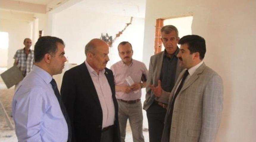 Milletvekili Kahveci Engelsiz Yaşam Köyünde İncelemelerde Bulundu