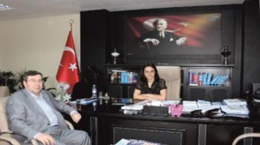 Rumeli Balkan Dernekleri Federasyonu&rsquo;ndan Sgk M&uuml;d&uuml;r&uuml; Alan&rsquo;a Ziyaret