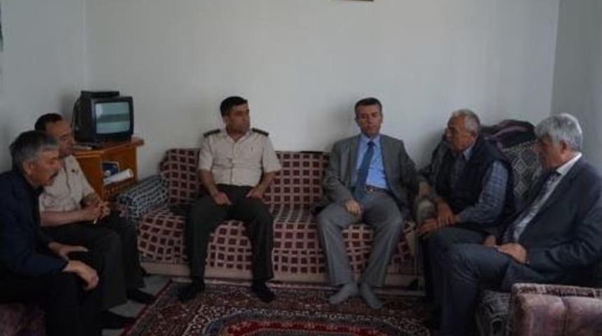 Kaymakam Sırmalı Taziye Ziyaretlerine Devam Ediyor