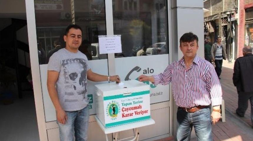 Çaycuma’lılar Yeni Hizmet Binası İçin Sandığa Gidiyor