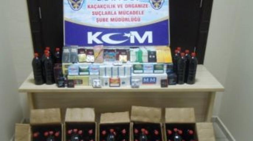 Denizli&rsquo;de Ka&ccedil;ak&ccedil;ılık Operasyonu: 5 G&ouml;zaltı