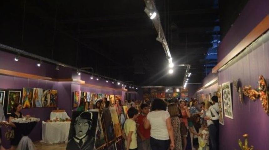 İkem Koleji Resim Sergisi Prıme Mall İskenderun&rsquo;da