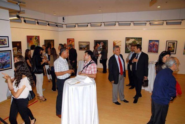 "Gaziantep Sanat&ccedil;ıları Sergisi" A&ccedil;ıldı 2