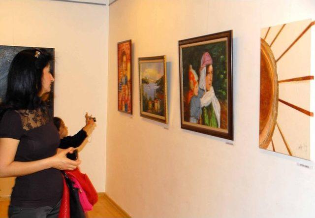 "Gaziantep Sanat&ccedil;ıları Sergisi" A&ccedil;ıldı 3