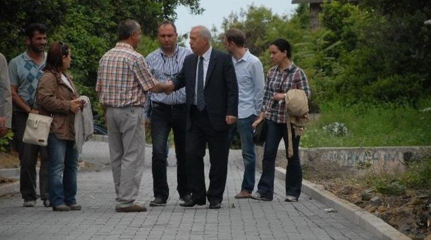 Akdemir, Parke &Ccedil;alışmasını Yerinde İnceledi