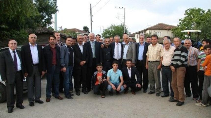 Başkan Dişli, K&ouml;y Ziyaretlerine Devam Ediyor