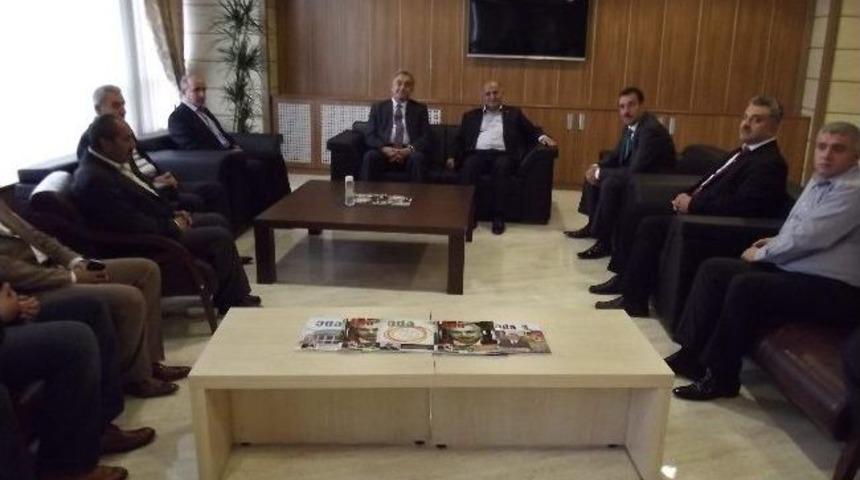 Ak Parti Milletvekili Cemal Akın, Mtso’yu Ziyaret Etti