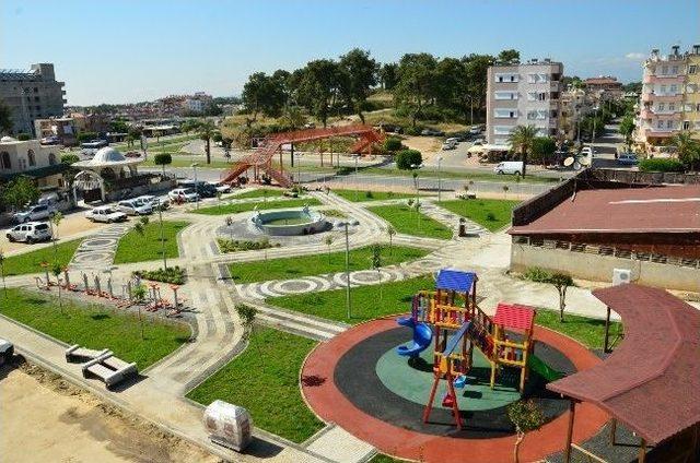 Manavgat Belediyesi’nden Her Mahalleye Yeni Bir Park