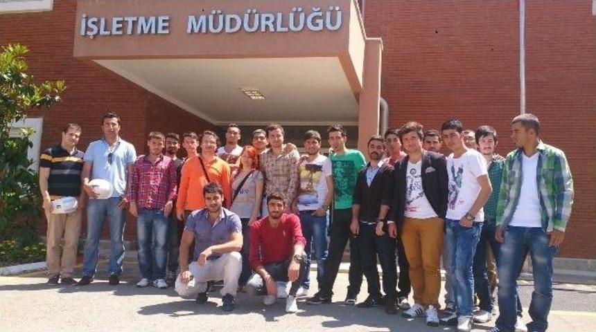 Elmalı Myo &Ouml;ğrencileri Atık Su Tesisleri'ne Teknik Gezi Yaptı