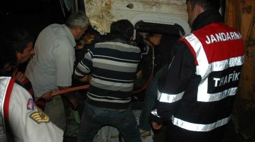 Şantiyede Feci Kaza: 1 &Ouml;l&uuml;