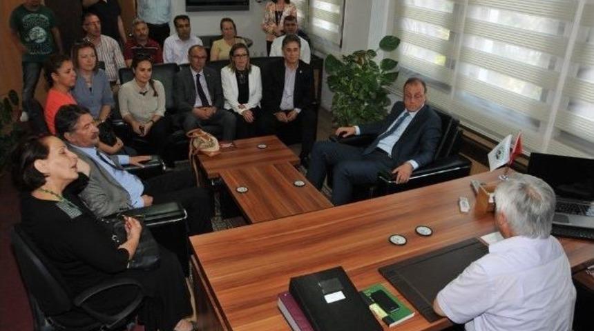 Milletvekili G&uuml;neş; "iş&ccedil;ilere Destek İ&ccedil;in Geldim"