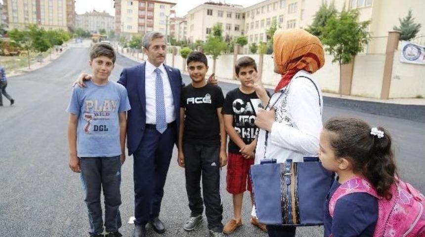 Başkan Tahmazoğlu, Asfaltsız Yolumuz Kalmadı