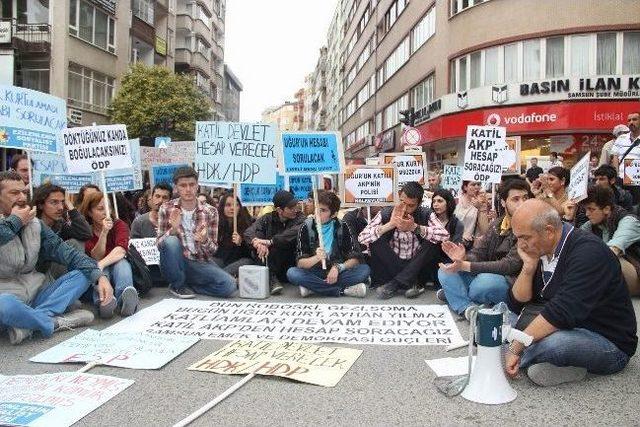 Samsun'da Okmeydanı Protestosu