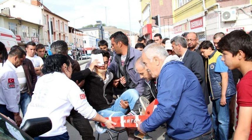 Sivas'ta Trafik Kazası: 1 Yaralı