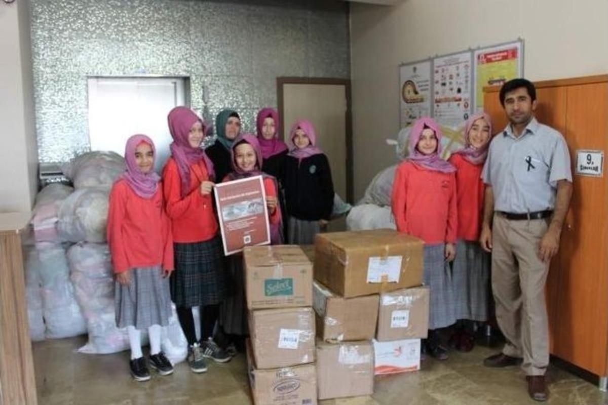 &Ouml;ğrencilerden &Ouml;rnek Kampanya