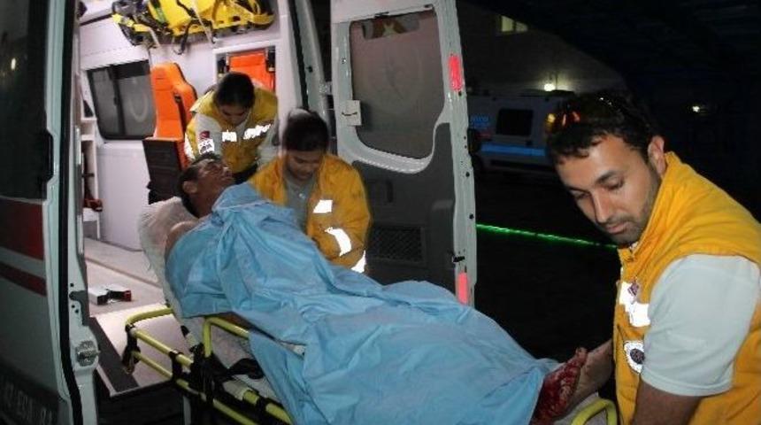 Aile Kavgasında Bir Kişi Bı&ccedil;akla Yaralandı