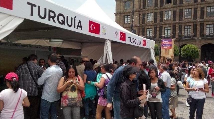 Renklerin Diyarı Meksika&rsquo;da T&uuml;rk El Sanatları G&ouml;r&uuml;c&uuml;ye &Ccedil;ıktı