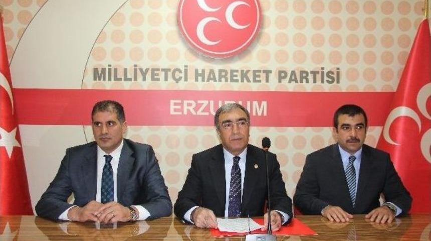 Mhp Genel Başkan Yardımcısı Oktay &Ouml;zt&uuml;rk, G&uuml;ndeme İlişkin Değerlendirmelerde Bulundu