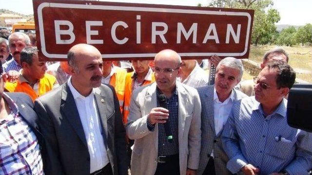 Maliye Bakanı Mehmet Şimşek Batman da 1